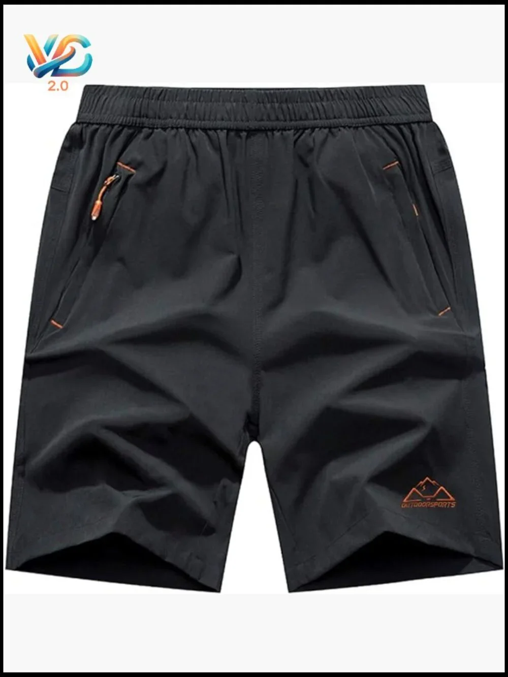 Men's Quick Dry Hiking Shorts Lightweight Running Gym Athletic Shorts with